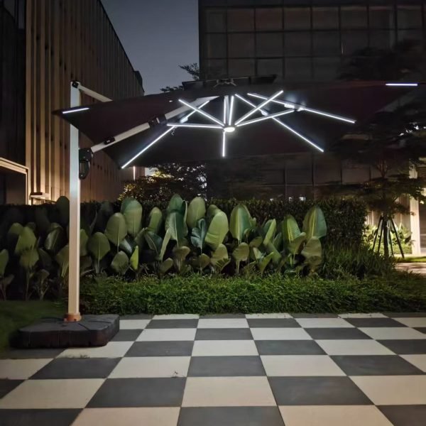 Illuminated Urban Terrace